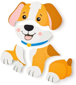 Woody Puzzle Baby Psík