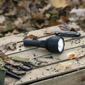 LED Stmievateľná nabíjacia baterka LED/30W/5V IPX7 3000 lm 4200 mAh