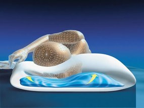 Mediflow Vodný vankúš s pamäťovou penou (50 x 70 cm)  (100269015)