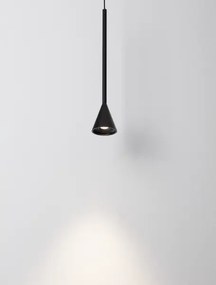 LED luster Net čierne