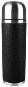 Tefal - Termoska s hrnčekom 0,5 l SENATOR nerez/čierna