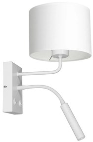 Nástenná lampa ARDEN 1xE27/60W+1xG9/8W/230V biela