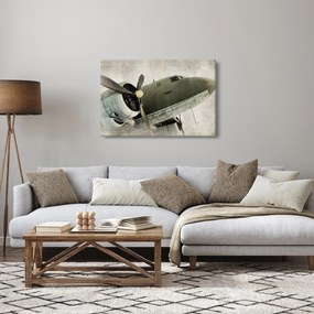 Obraz - Staré vrtuľové lietadlo (90x60 cm)