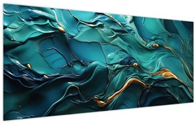 Obraz - Abstraktné textúry (120x50 cm)
