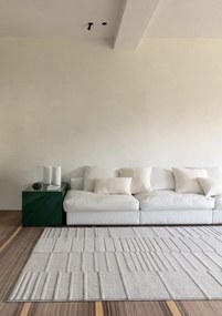 Osta, Kusový koberec Flux 46103 / AE121, 60x120, modrá, kancelária