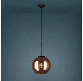 Eglo 390089 - Luster na lanku CORDOBA 1xE27/40W/230V medená