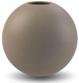 COOEE Design Guľatá váza Ball Mud 10 cm