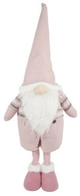 Dekoratívny trpaslík GNOME 90 cm, ružový