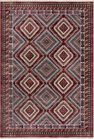 Flair Rugs, Kusový koberec Cooper Babylon Traditional Red, 200x300, červená, obývacia izba