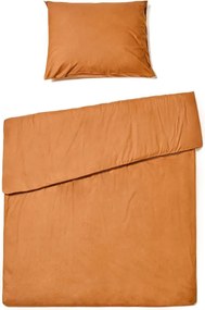 Bavlnené obliečky CALMORA terakotové Rozmer obliečky: 2 ks 70 x 90 cm | 200 x 200 cm