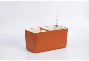 Plastový samozavlažovací kvetináč 39,5 cm Berberis – Plastia