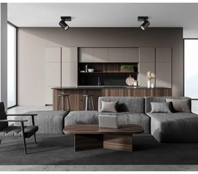 ITALUX SPL-2813-1B-BL - Bodové svietidlo LACONI 1xGU10/35W/230V čierna