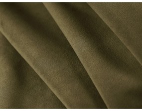 Zelené zamatové kreslo Abby – Micadoni