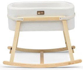 Biela/prírodná kolíska Hier – Kalune Design