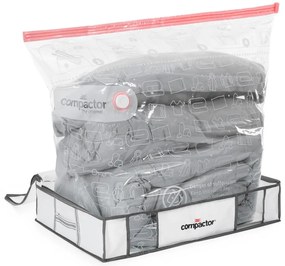 Vákuové/vystužené látkové úložné boxy na oblečenie v súprave 3 ks 45x65x15,5 cm Life – Compactor