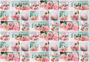 Fototapeta - Ružová láska (152,5x104 cm)