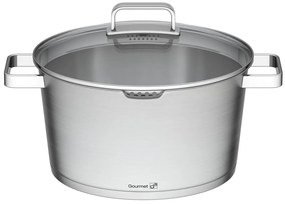 Hrniec G21 Gourmet Magic s cedidlom 28 cm s pokrievkou nerez 60022152
