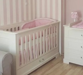 PROXIMA.store - Detská postieľka so zásuvkou INES - 70x140 FARBA: biela