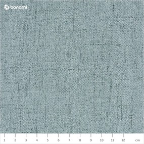 Svetlomodrá rozkladacia pohovka do "U" Miuform Charming Charlie, pravý roh