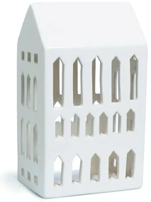 Biely keramický svietnik Kähler Design Urbania Lighthouse Church