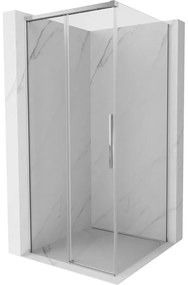Mexen Rox, posuvný sprchový kút 95 x 95 cm, číre sklo, chrómový profil, 8C2-095-095-01-00