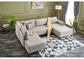 Béžová rohová pohovka (do tvaru "U") Belen – Balcab Home