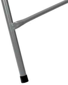 Skladací stolík GALA 80 cm biely