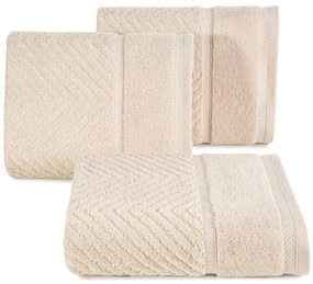 BAVLNENÝ UTERÁK KALIA3 SADA 6KS 50X90 CM BÉŽOVÁ