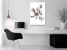 Artgeist Obraz - Renaissance Magnolias (1 Part) Vertical Veľkosť: 40x60, Verzia: Na talianskom plátne