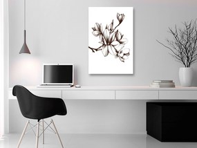 Artgeist Obraz - Renaissance Magnolias (1 Part) Vertical Veľkosť: 60x90, Verzia: Premium Print