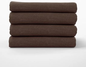 Plachta bavlnená klasik  140x240 cm tmavo hnedá