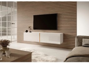 TV skrinka/stolík Bakira 140  (biela). Vlastná spoľahlivá doprava až k Vám domov. 1098786