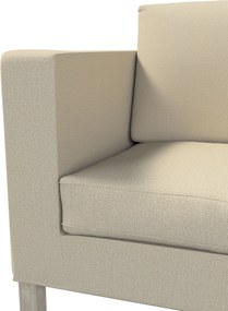 Poťah na sedačku Karlanda (pre 2 osoby,krátky) farba produktu béžová látka zapletaná