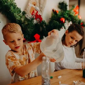 Senzorická fľaša, svetlomodrá