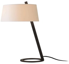 Bielo-čierna stolová lampa (výška 55 cm) Salihini – Opviq lights