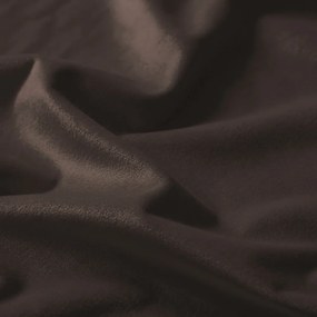 Biante Zamatový štvorcový obrus Velvet Prémium SVP-016 Tmavo hnedý 40x40 cm