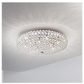 Ideal Lux - LED Krištáľové stropné svietidlo KING 5xG9/3W/230V pr. 38 cm chróm