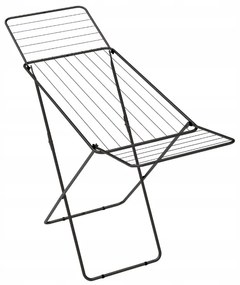 Erga Model 107 Black, sušiak na bielizeň 178,5x54x104,5 cm, čierna, ERG-SEP-10SUSLA107BLA