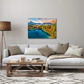 Obraz - Jazero Urisee, Rakúsko (70x50 cm)