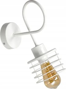 LED nočné svetlo na stenu E27 - biela