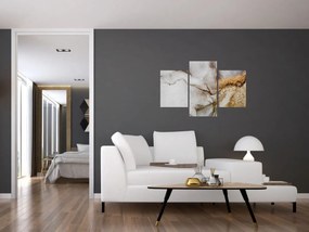 Obraz - Mramorový atrament (90x60 cm)