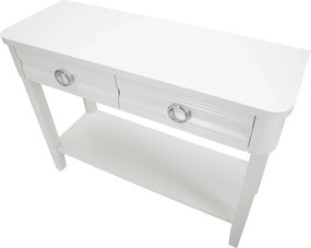 Konzolový stolík Shine 110 cm biely