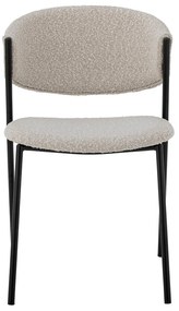 Krémové jedálenské stoličky v súprave 2 ks Marlo – Bloomingville