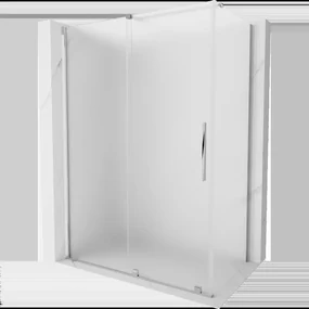 Mexen Velar posuvná sprchová kabína 150 x 70 cm, námraza, chróm - 871-150-070-31-01