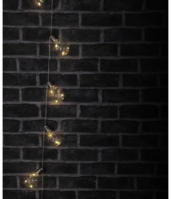 LED Dekoračná reťaz SMOLDER 2,1 m 10xLED/2xAA