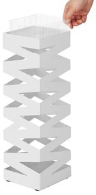 Stojan na dáždniky so zick-zack vzorom