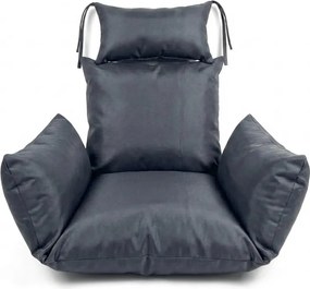 Vankúš do závesného kresla KOKON, tmavo sivý