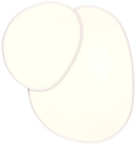 Biele LED stropné svietidlo 63.5x77 cm Rise – Trio