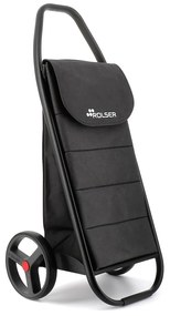Nákupná taška na kolieskach 53 l Com Tweed Polar Black Tube – Rolser