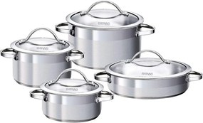Sada hrncov Pulpo (8 dielov), nerezová ocel